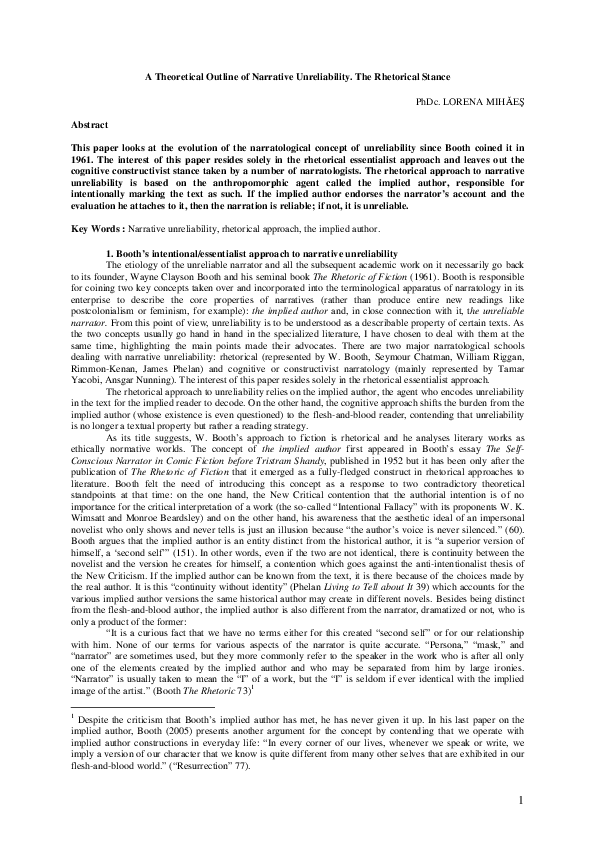 Unreliability essay 03 picture