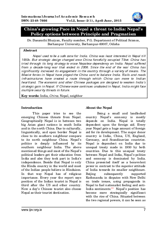 What is the china threat theory image