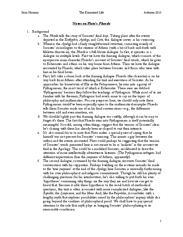 What is phaedo picture