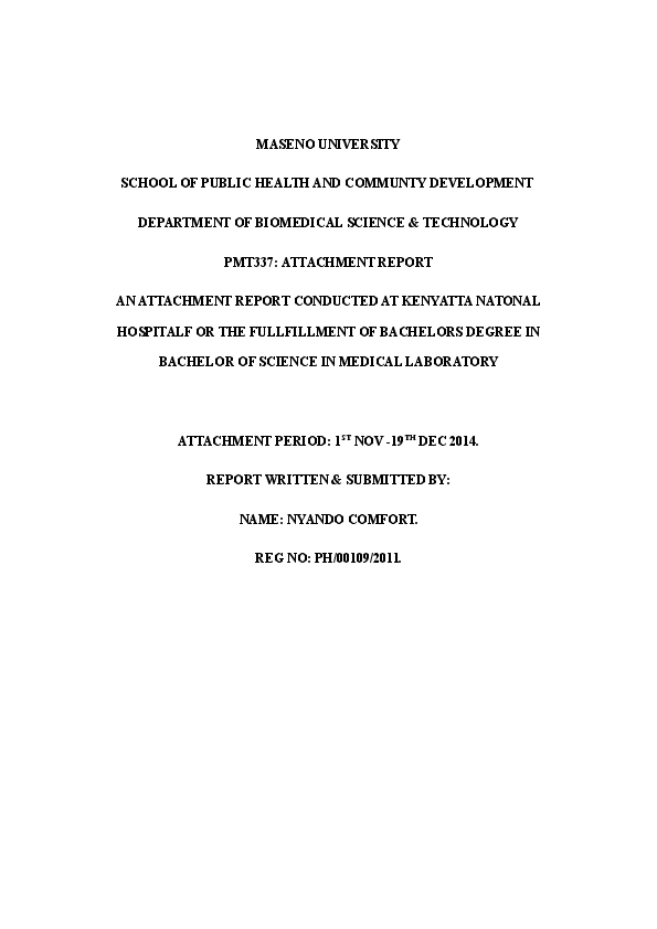 Student nurse reflection on placement image