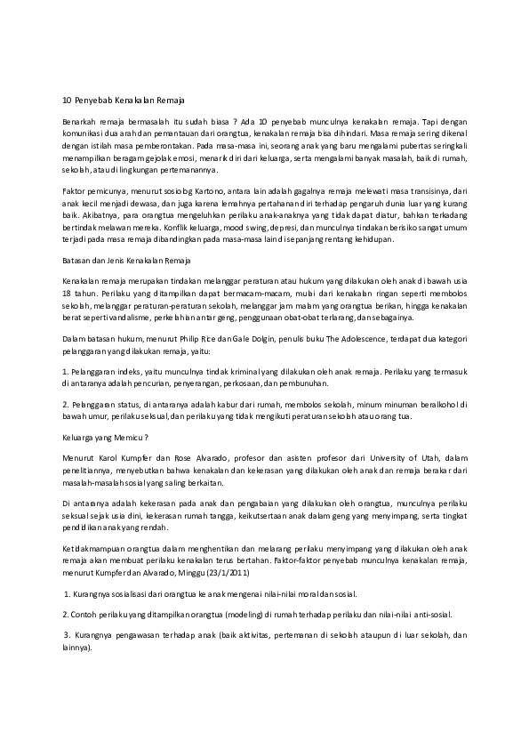 Essay kenakalan remaja 08 picture