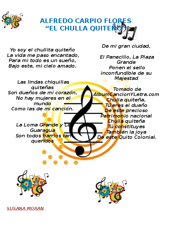 (DOC) ALFREDO CARPIO FLORES " EL CHULLA QUITEÑO " Henry Mosquera