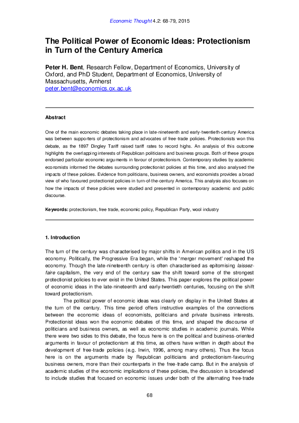 Arguments for and against protectionism pdf image