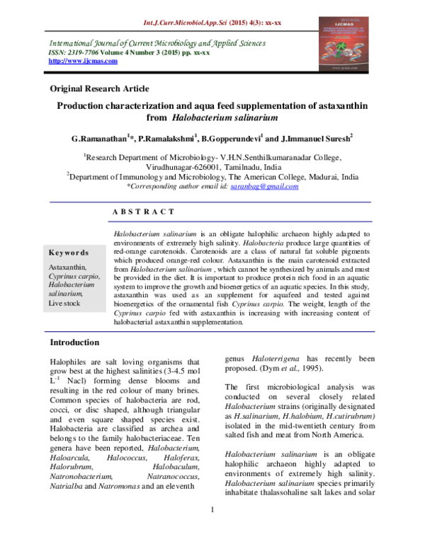 (PDF) G Ramanathan, et al