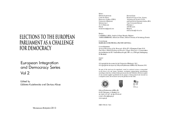 (PDF) Do the Groups in the European Parliament Really Form a Party System?