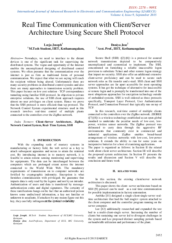 client server db architecture
