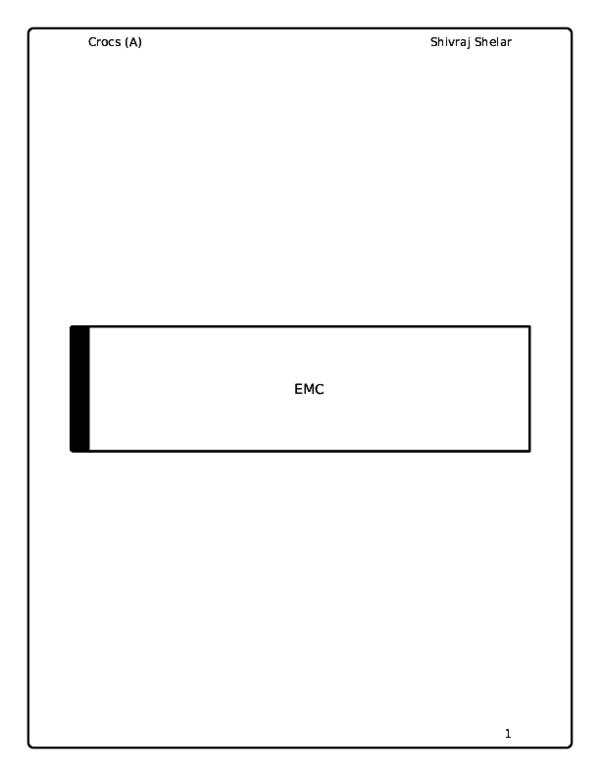 Crocs swot analysis image