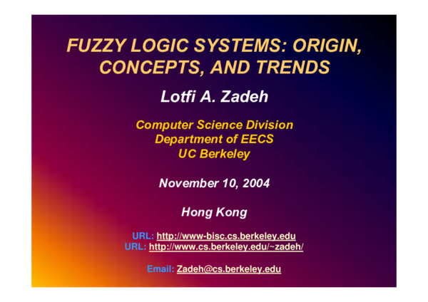 (PDF) Zadeh