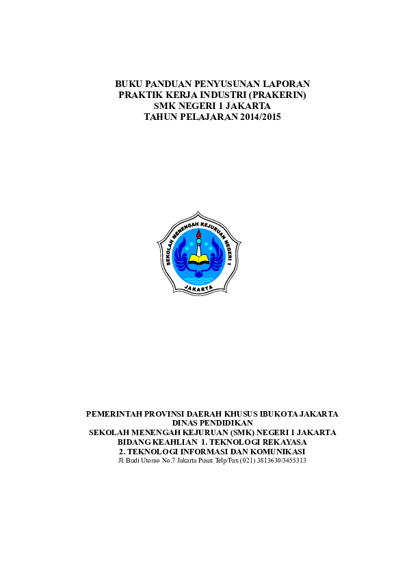 Doc Format Laporan Pkl 2014 2015 Alfian Cut Ryanto Academia Edu
