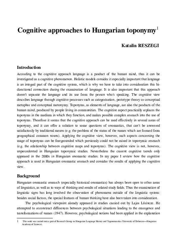 Toponym in a sentence picture