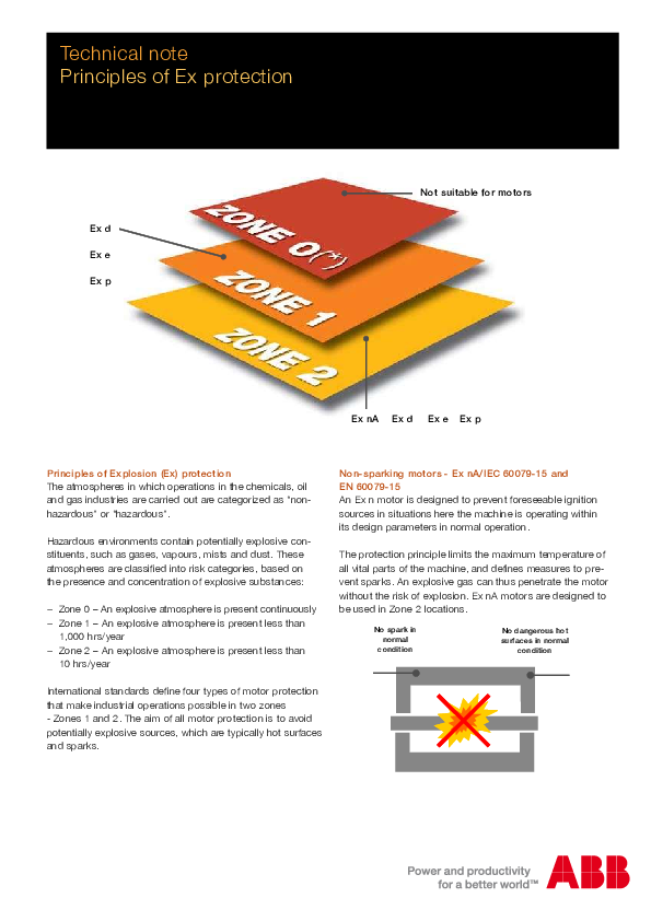 (PDF) Technical Notes. Principles of Ex Protection Rev B Sep 2010 ...