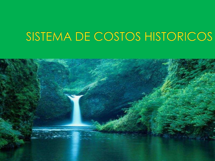 (PDF) Costos Historicos Por Ordenes y Procesos
