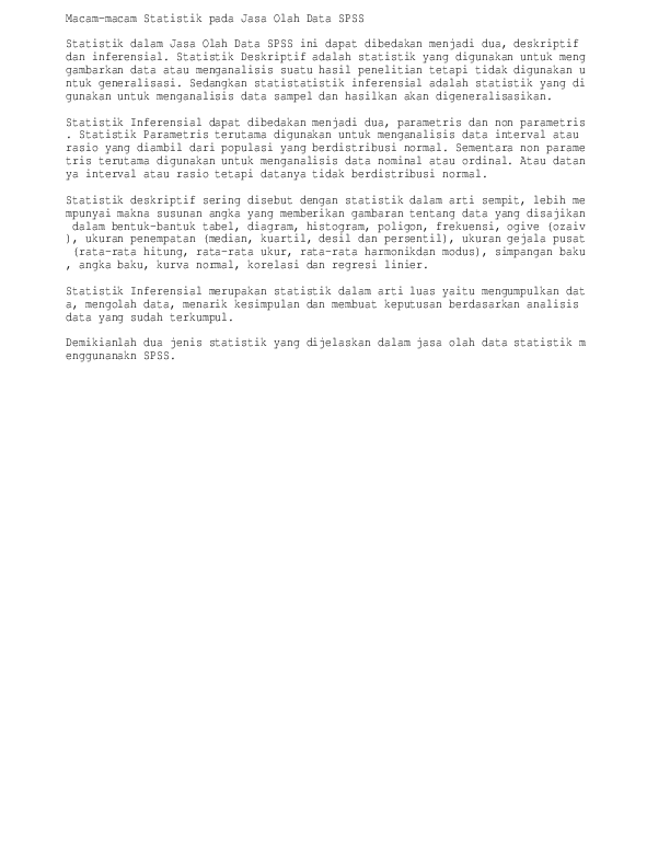 Teori Analisis Deskriptif 2