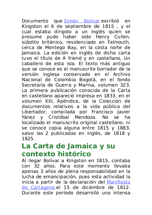 (DOC) Carta de jamaica  marcos alvarez  Academia.edu