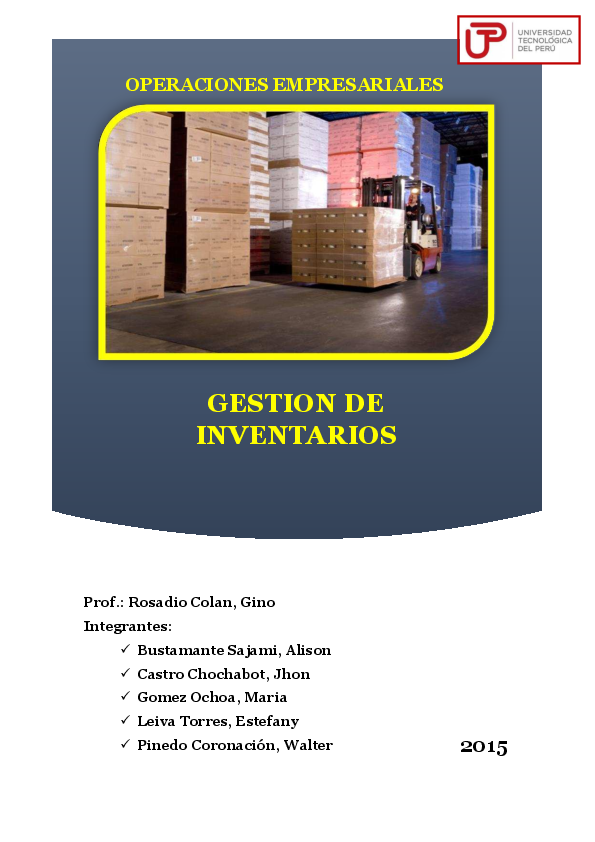 (PDF) Inventarios