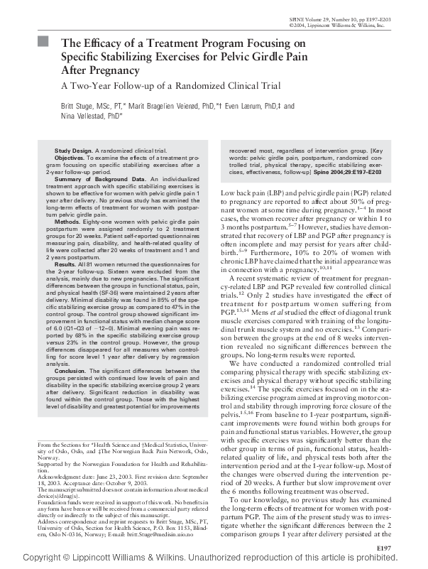 (PDF) The Efficacy of a Treatment Program Focusing on Specific