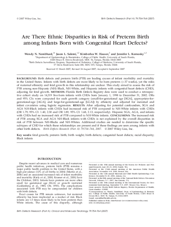 What are the 5 most common birth defects image