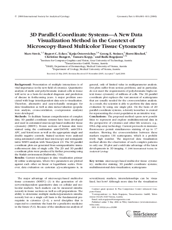 (PDF) 3D parallel coordinate systems A new data visualization method in ...