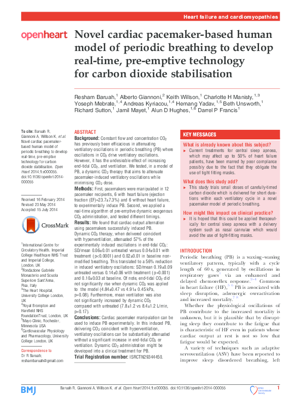 (PDF) Novel cardiac pacemaker-based human model of periodic breathing ...