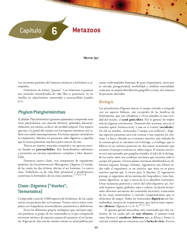 clasificacion de parasitos en animales pdf