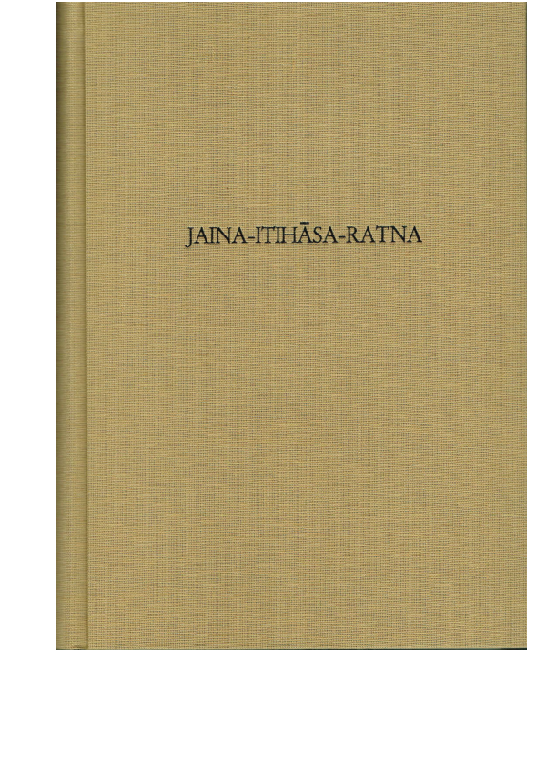 (PDF) Jaina-itihāsaratna. Festschrift für Gustav Roth zum 90 ...