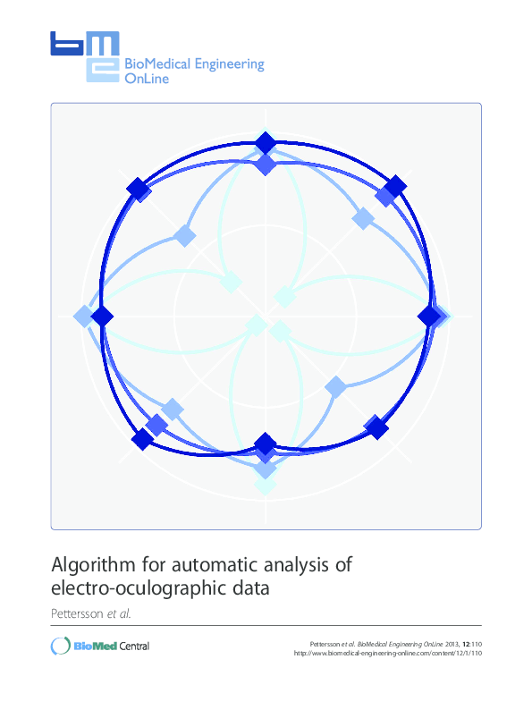 (PDF) Algorithm for automatic analysis of electro-oculographic data