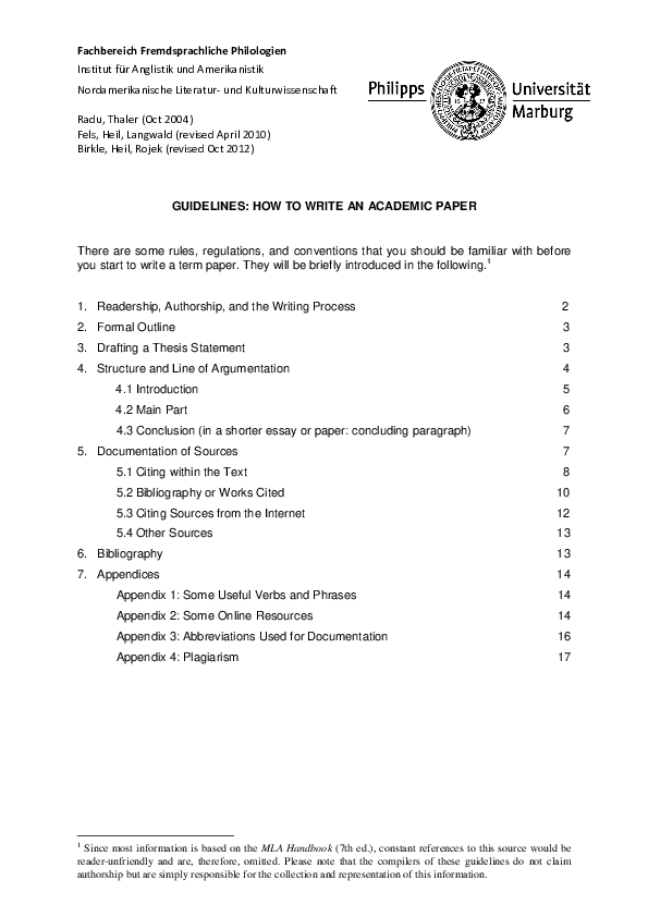 (PDF) HOW TO WRITE AN ACADEMIC PAPER