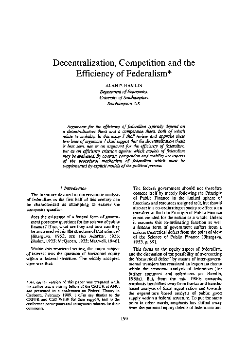 What is decentralization class 10 image