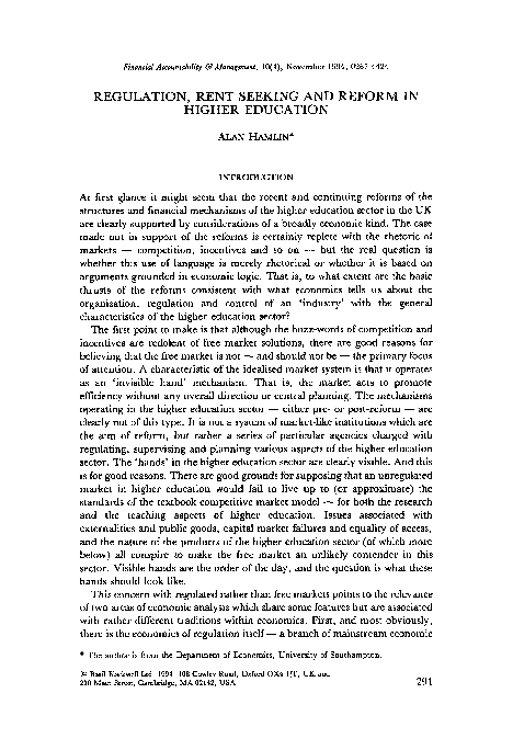 Rent seeking essay 05 image