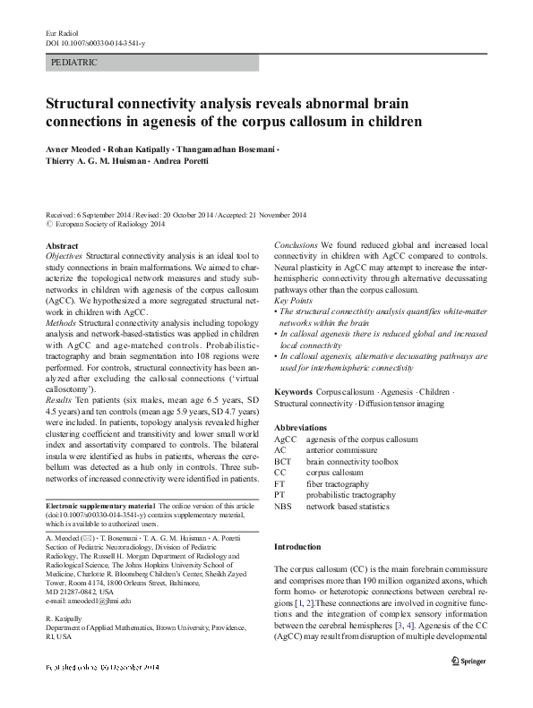 agenesia radiale defining