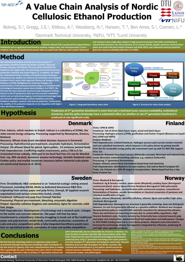 (PDF) A value chain analysis of Nordic cellulosic ethanol production