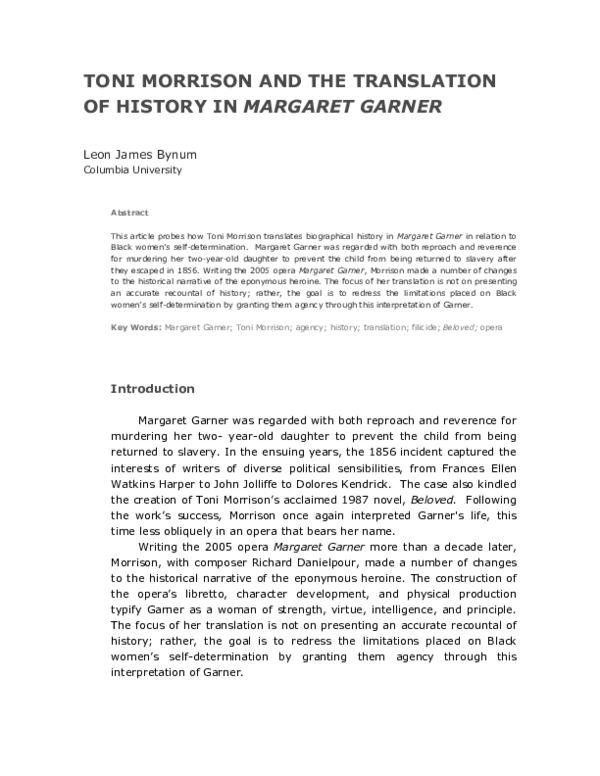 Margaret garner essay 08 picture