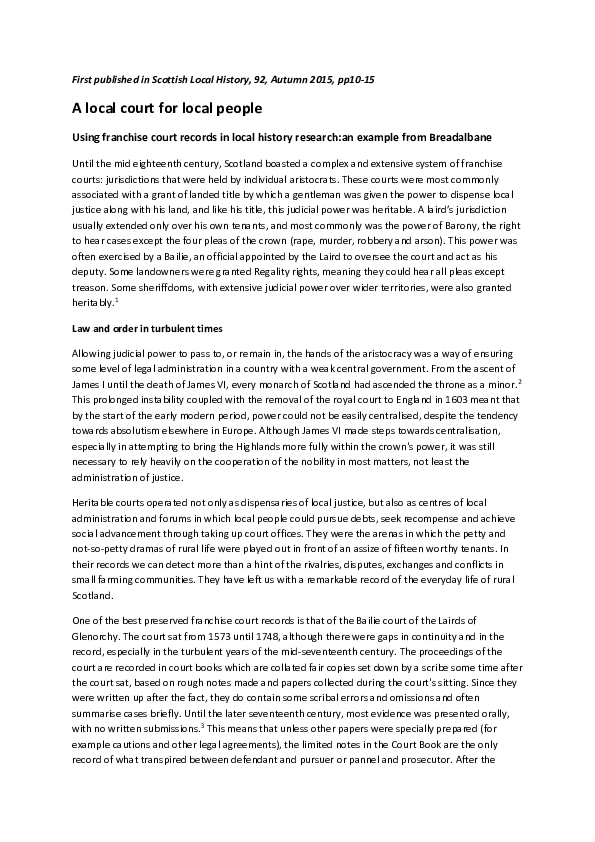 Franchise research papers image