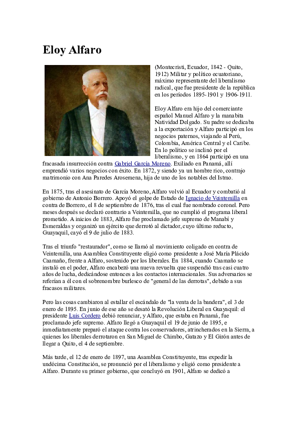 (DOC) Eloy Alfaro Karen Cedeño Academia.edu