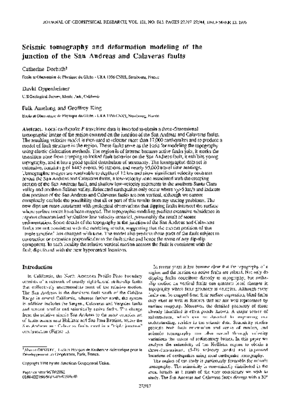 Active tectonics picture