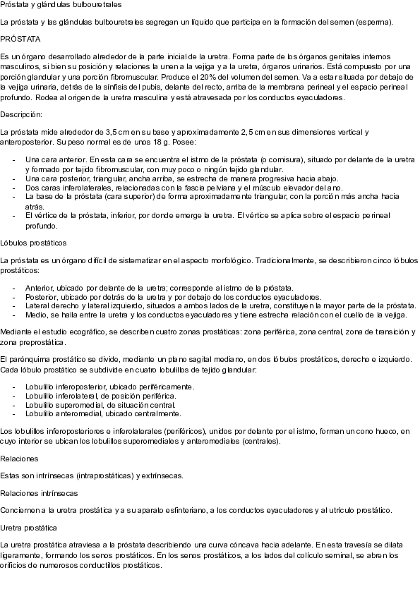 exploración de próstata ctr