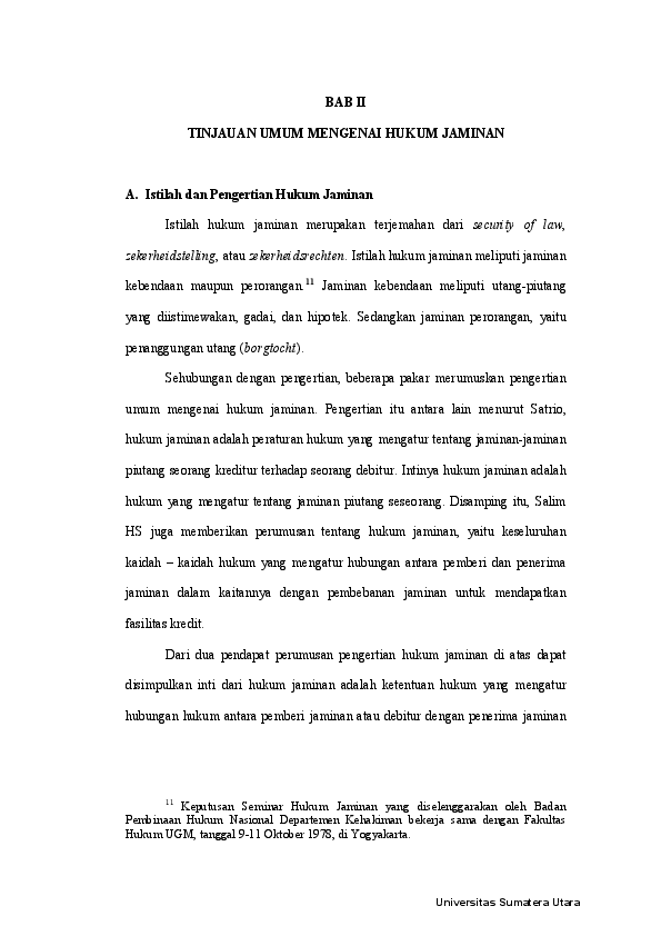 Apa Itu Hukum Jaminan