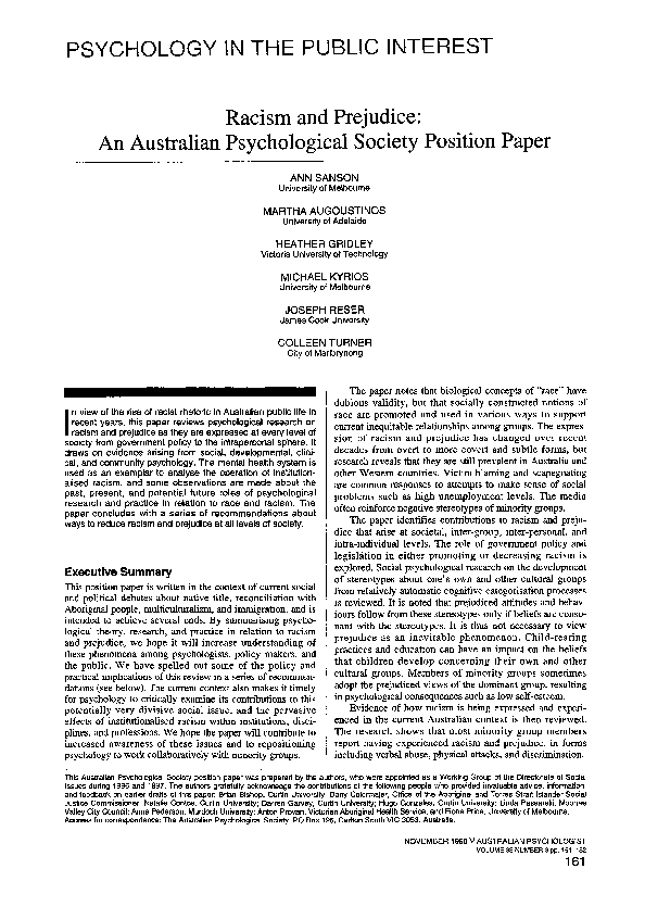 Cultural racism in schools image