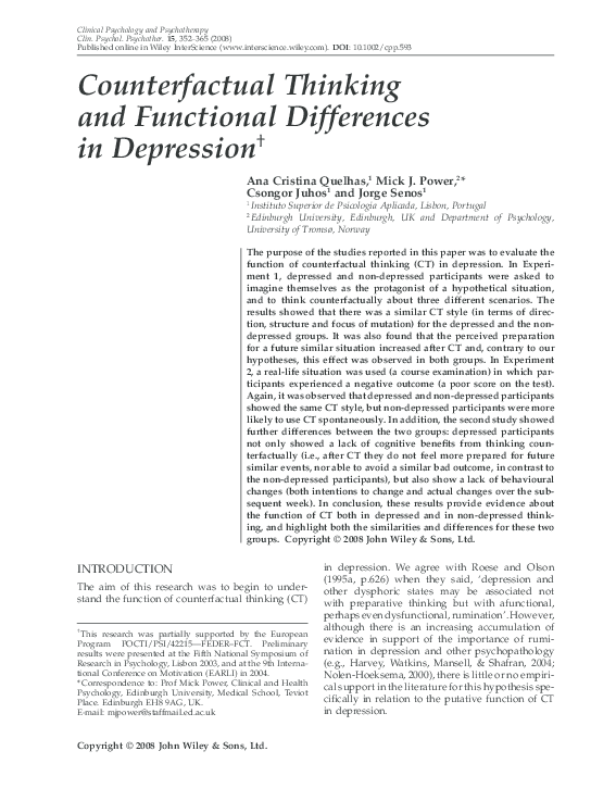 Counterfactual thinking essay 07 picture