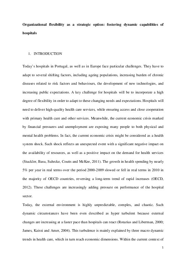 Organizational flexibility definition picture