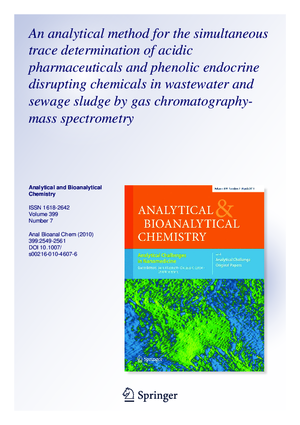 (PDF) An analytical method for the simultaneous trace determination of ...