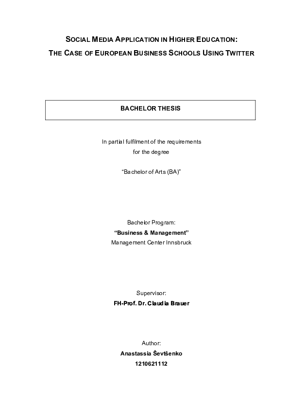 Declaration in lieu of oath bachelor thesis 07 picture