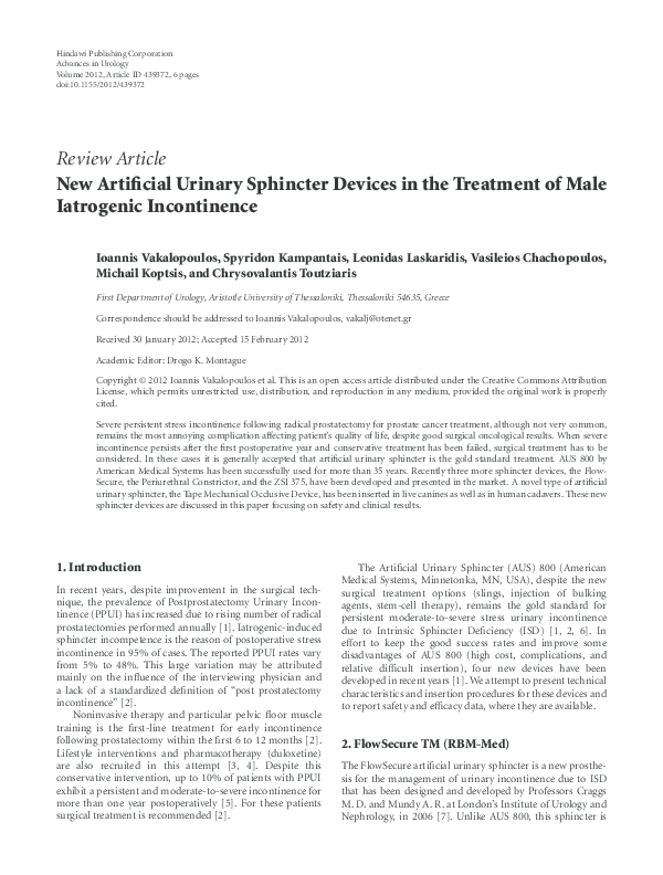 The artificial bladder essay example image