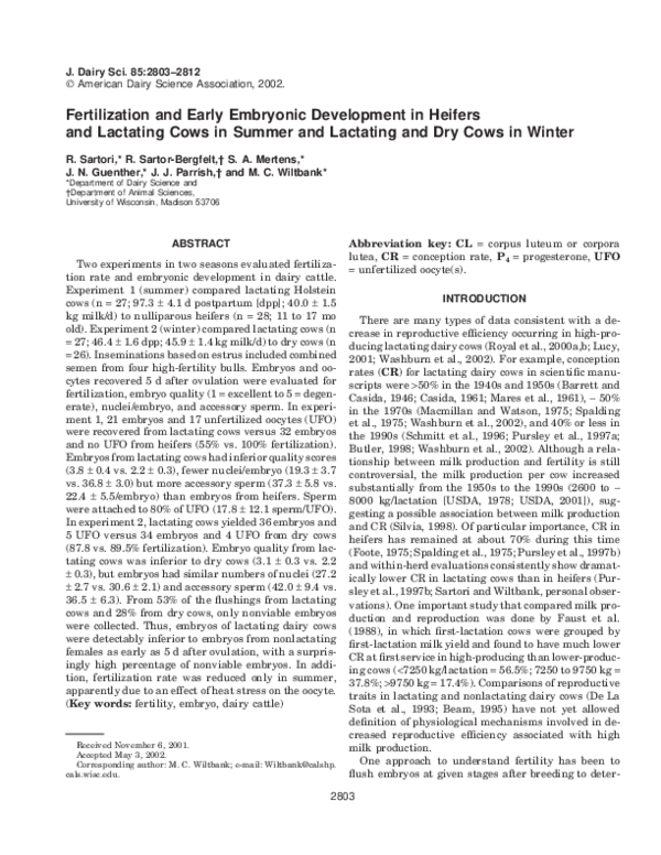 (PDF) Fertilization and early embryonic development in androstenedione ...