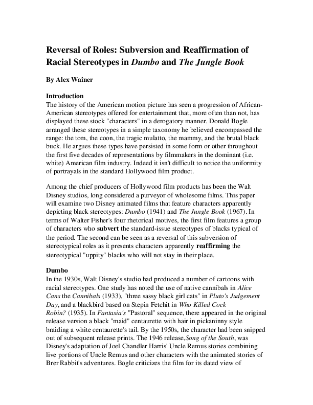 Role reversal essay 06 picture