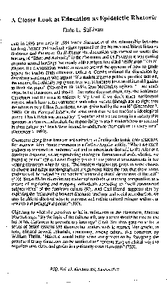 (PDF) A closer look at education as epideictic rhetoric