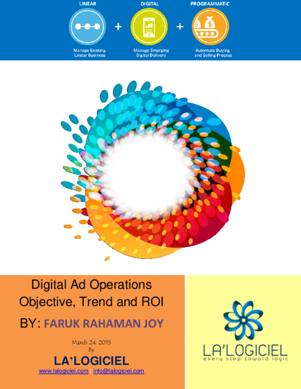 PDF Digital Ad Operations By La Logiciel La Logiciel Academia edu