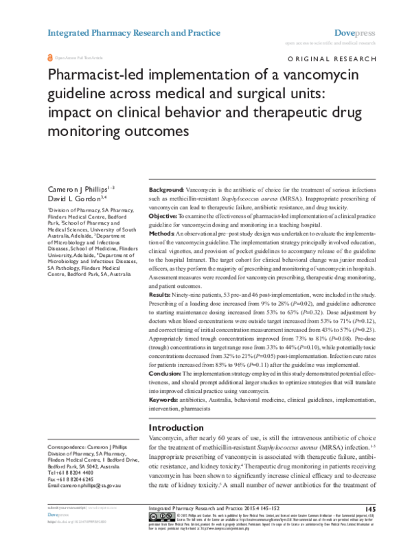 (PDF) guideline and impact on patient Dove