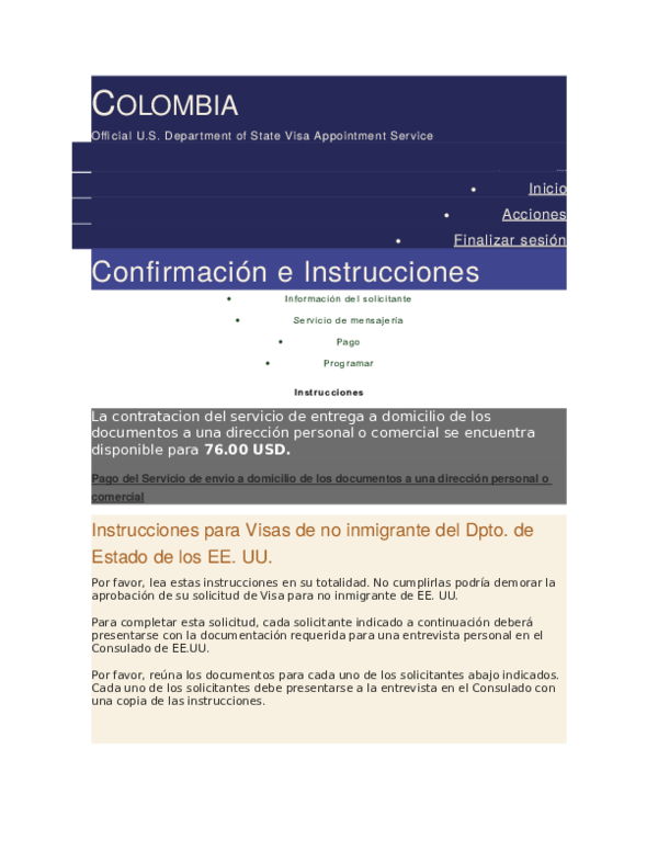 Doc Citas De Visas Mauricio Lopez Academia Edu