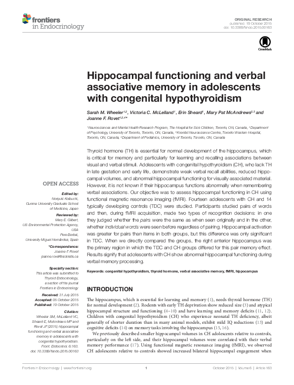 Congenital hypothyroidism diagnosis picture